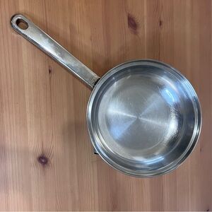 INNOVA Professional 08211 Stainless Steel 18/10 Skillet Cooking Frying Pan 8"